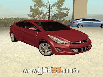 Hyundai Elantra 2012 para GTA San Andreas